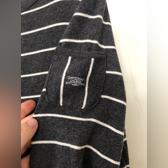 3/4 Long sleeve Ralph Lauren top - Picture 3 of 6